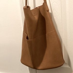 OAK + FORT Leather Tote